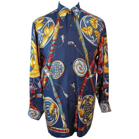 hermes silk shirt men|Hermes ready to wear men's.